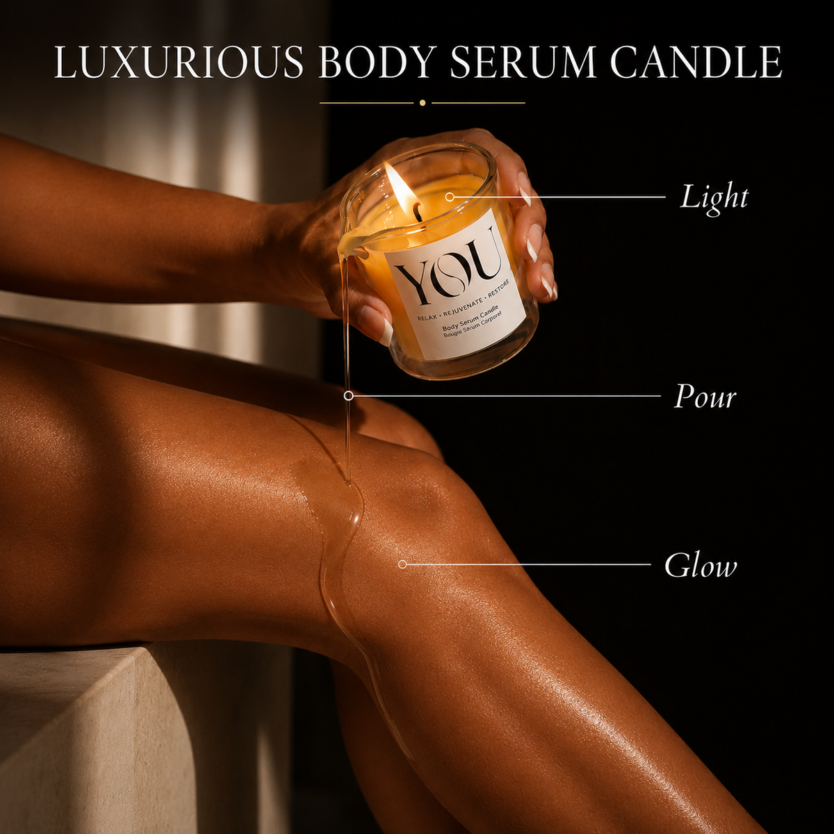 Body Serum Candle